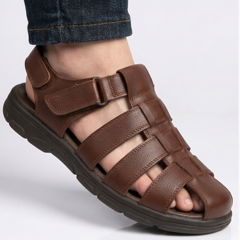Sandalia Ramsés en Cuero Fino