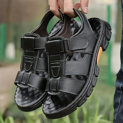 Sandalias en cuero garantizado